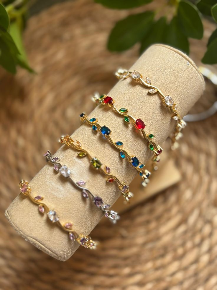 PULSERA DE TULIPANES🌷❤️✨