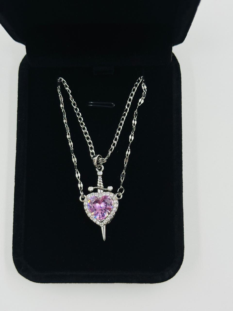 COLLAR ESPADA PARA PAREJAS ❤️⚔️