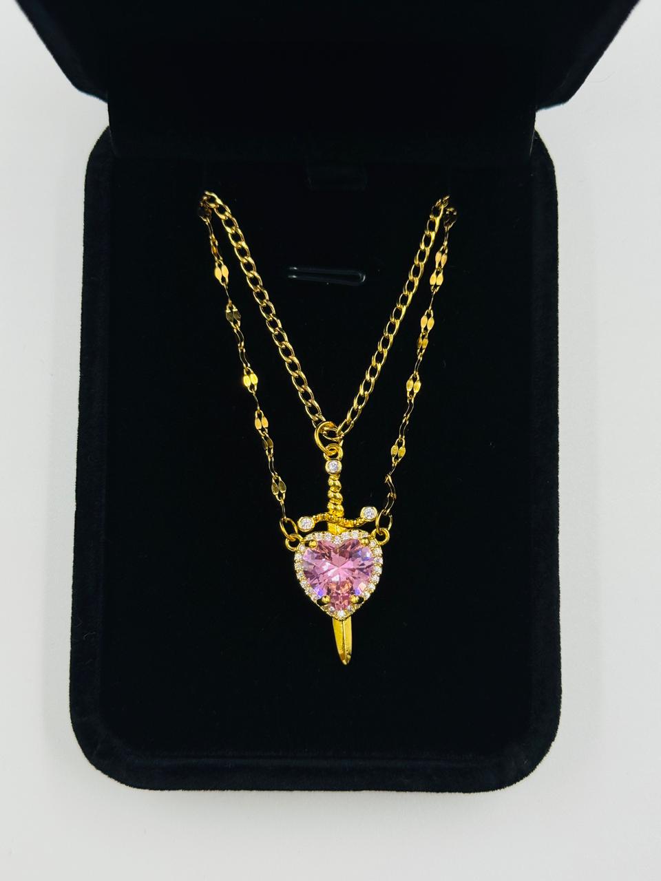 COLLAR ESPADA PARA PAREJAS ❤️⚔️