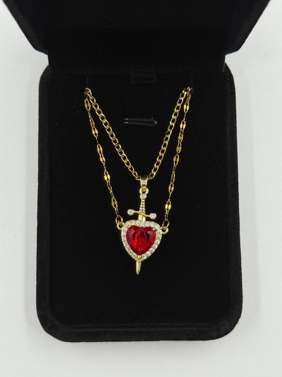 COLLAR ESPADA PARA PAREJAS ❤️⚔️