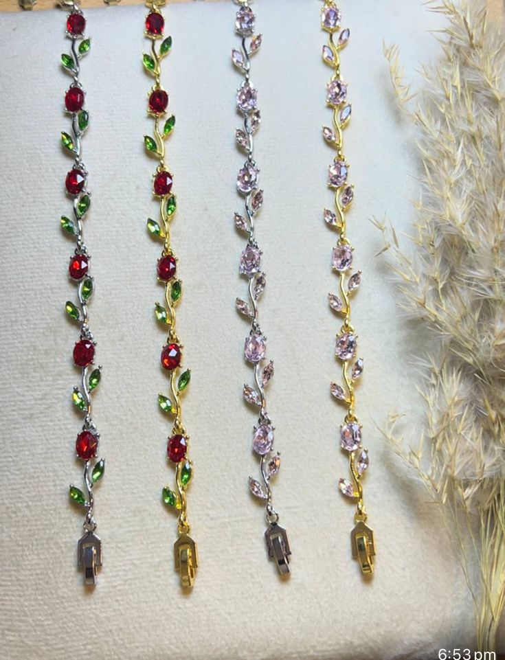 PULSERA DE TULIPANES🌷❤️✨